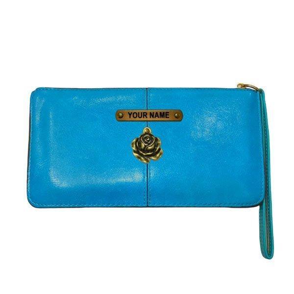 Blue Ladies Wallet - TheAlizah.com